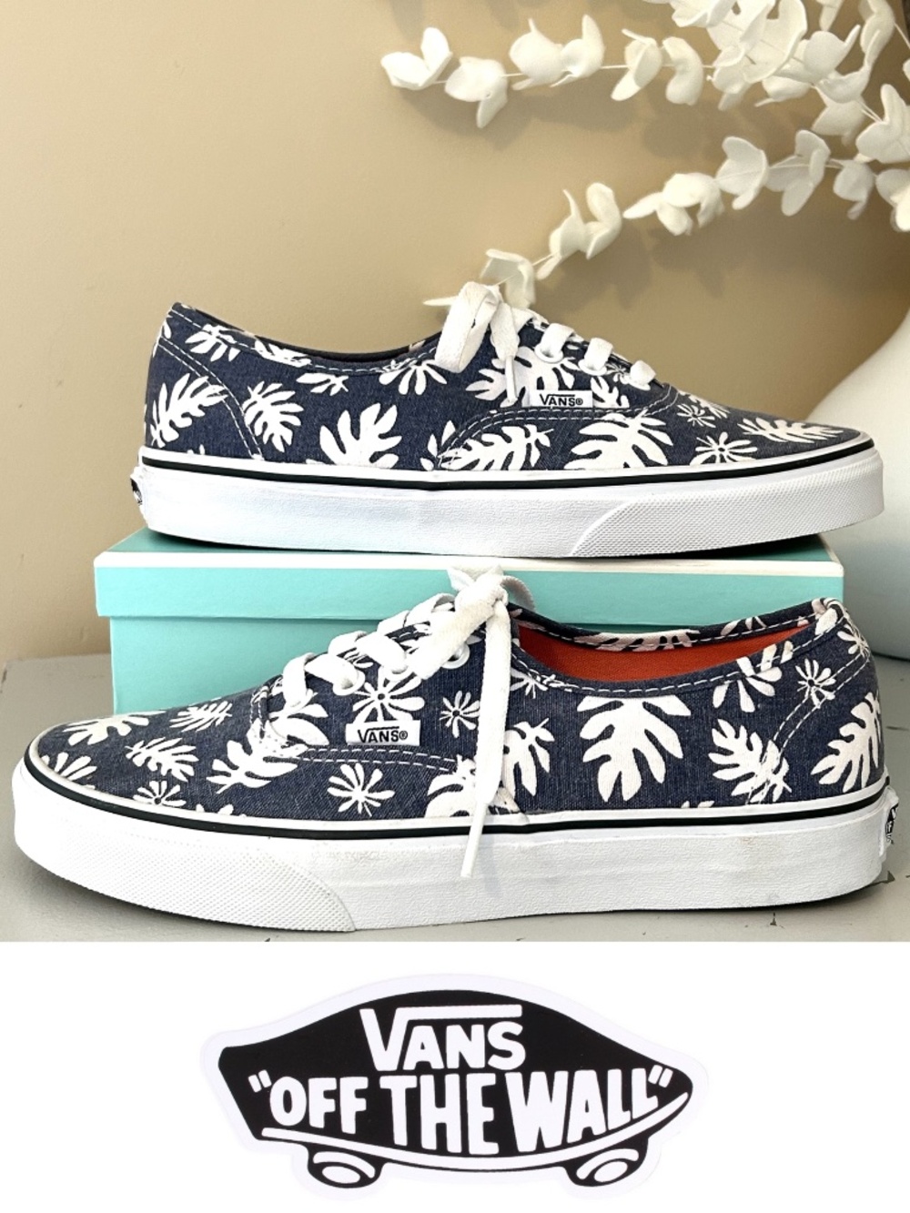 Like New! Vans Off The Wall ‘Washed Kelp” Unisex Sneaker Wom’s 7.5 Men’s 6
